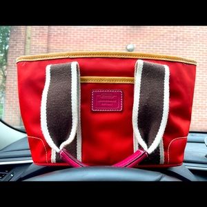 Vintage Coach Hampton tote bag